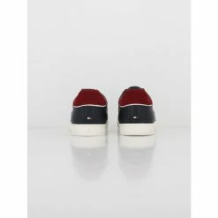 Tommy Hilfiger Chaussures Basses Cuir Ou Simili Tommy Hilfiger Core Vulc Varsity Monogram Nv Bleu 7-563 -Magasin de vente Relife B2CD 5554