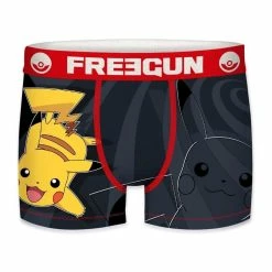 FREEGUN Lot De 4 Boxers Homme Pokémon -Magasin de vente Relife B2CD 556