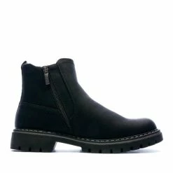 RELIFE Bottines Noires Homme Relife Jubilor -Magasin de vente Relife B2CD 5569
