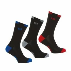 WILSON Lot De 3 Paires De Chaussettes Crew Homme Wilson -Magasin de vente Relife B2CD 561