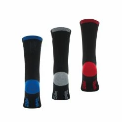 WILSON Lot De 3 Paires De Chaussettes Crew Homme Wilson -Magasin de vente Relife B2CD 563