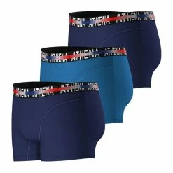 Athena Lot De 3 Boxers Homme Endurance 24H -Magasin de vente Relife B2CD 566