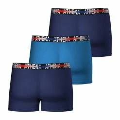 Athena Lot De 3 Boxers Homme Endurance 24H -Magasin de vente Relife B2CD 567