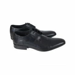 PIERRE CARDIN Derbies En CuirHomme Noir -Magasin de vente Relife B2CD 5732