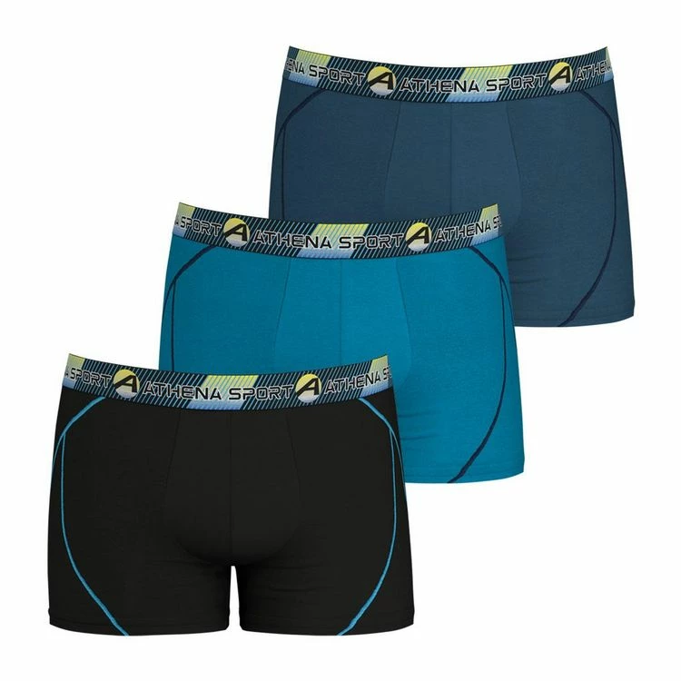 Athena Lot De 3 Boxers Homme Training 4 Athena Lot De 3 Boxers Homme Training – Image 2