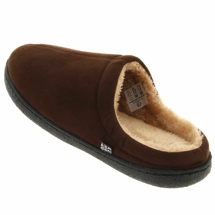 ELEMENTERRE Pantoufles Elementerre Benton Choc Pantoufle Marron 96560 6 ELEMENTERRE Pantoufles Elementerre Benton Choc Pantoufle Marron 96560 – Image 4