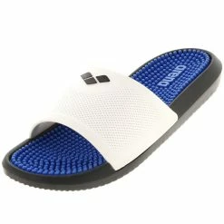 ARENA Claquettes Mules Arena Marco Box Xhite Cyan Blk Bleu 72498