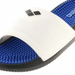 ARENA Claquettes Mules Arena Marco Box Xhite Cyan Blk Bleu 72498 9 ARENA Claquettes Mules Arena Marco Box Xhite Cyan Blk Bleu 72498 -Magasin de vente Relife B2CD 5937