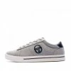 SERGIO TACCHINI Chaussures En Toile Gris/Marine Homme Sergio Tacchini Twill