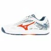 Mizuno Chaussures Tennis Mizuno Breakshot Ac H Multisport Blanc 0-862 -Magasin de vente Relife B2CD 6086