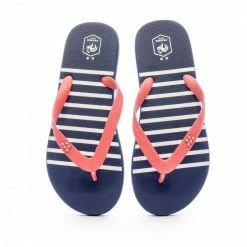 FFF Equipe De France Tongs Marines Homme FFF Marinière 7 FFF Equipe De France Tongs Marines Homme FFF Marinière -Magasin de vente Relife B2CD 6093