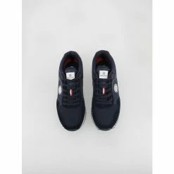 SERGE BLANCO Chaussures Basses Cuir Ou Simili Serge Blanco Sneakers Marine Bleu 7-108 -Magasin de vente Relife B2CD 6103