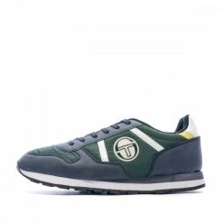 SERGIO TACCHINI Baskets Marine/Vert Homme Sergio Tacchini Sugarfree 72MX
