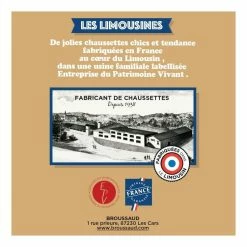 LES LIMOUSES Lot De 4 Paires De Chaussettes Homme Made In France -Magasin de vente Relife B2CD 62