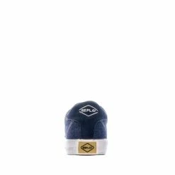 REPLAY Baskets Basses Bleu Denim Homme Replay Collège -Magasin de vente Relife B2CD 6207