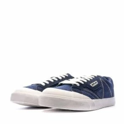 REPLAY Baskets Basses Bleu Denim Homme Replay Collège -Magasin de vente Relife B2CD 6210