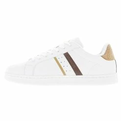Magasin de vente Relife 9 KAPPA Chaussures Basses Cuir Ou Simili Kappa Alpha Blanc Marronvintage H Blanc 0-612