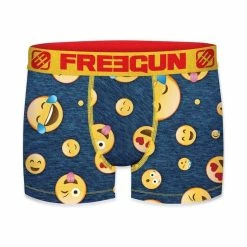 FREEGUN Lot De 5 Boxers Homme Emotik -Magasin de vente Relife B2CD 658