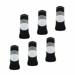 WILSON LOT DE 6 PAIRES DE CHAUSSETTES BASSES WILSON BLANC GRIS -Magasin de vente Relife B2CD 685