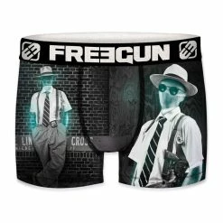 FREEGUN Lot De 4 Boxers Homme Hero Like -Magasin de vente Relife B2CD 700