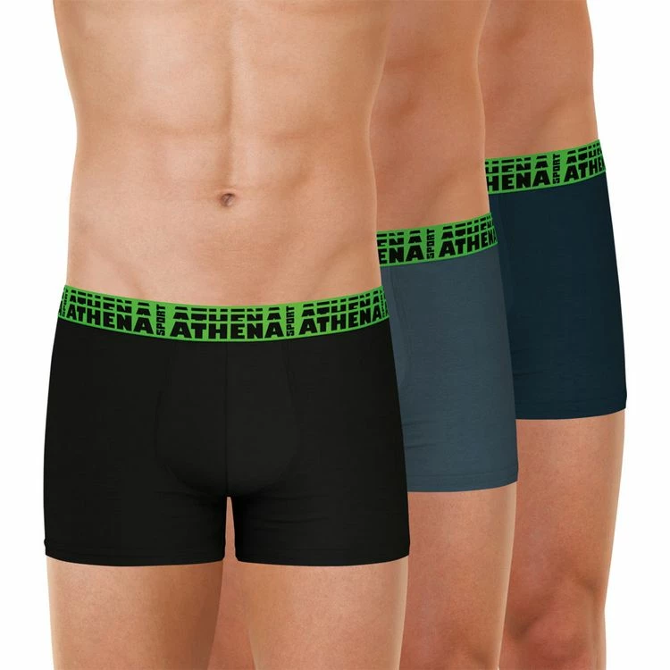 Athena Lot De 3 Boxers Homme Easy Sport 7 Athena Lot De 3 Boxers Homme Easy Sport – Image 5