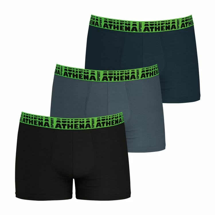 Athena Lot De 3 Boxers Homme Easy Sport 8 Athena Lot De 3 Boxers Homme Easy Sport – Image 6