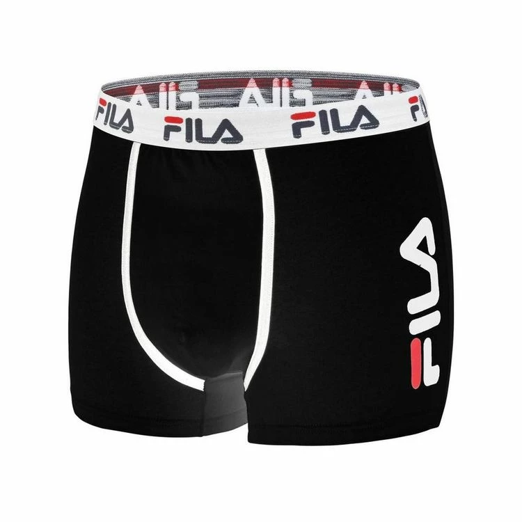 FILA Lot De 2 Boxers Coton Homme FU5040 Army And Uni 5 FILA Lot De 2 Boxers Coton Homme FU5040 Army And Uni – Image 3