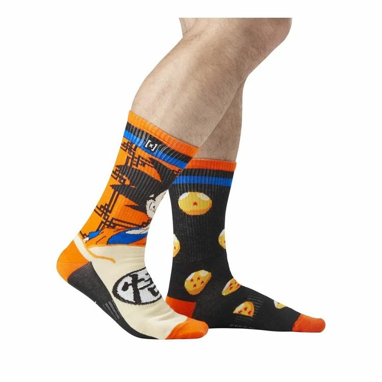 CAPSLAB Paire De Chaussettes De Sport Dragon Ball Z Gok 4 CAPSLAB Paire De Chaussettes De Sport Dragon Ball Z Gok – Image 2