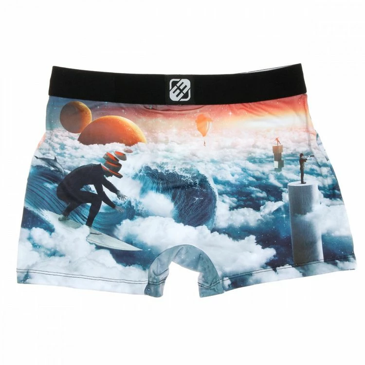 FREEGUN Boxer Bleu/Orange Homme Freegun Surf 4 FREEGUN Boxer Bleu/Orange Homme Freegun Surf – Image 2