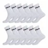 FILA Lot De 12 Paires De Chaussettes Tennis -Magasin de vente Relife B2CD 83