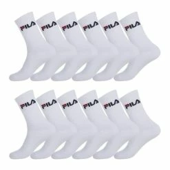 FILA Lot De 12 Paires De Chaussettes Tennis