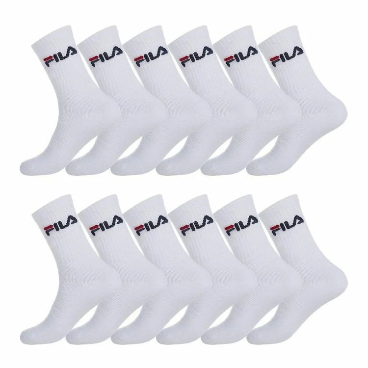FILA Lot De 12 Paires De Chaussettes Tennis 3 FILA Lot De 12 Paires De Chaussettes Tennis