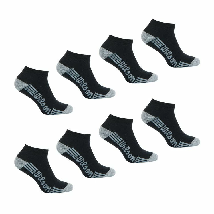 WILSON LOT DE 8 PAIRES DE CHAUSSETTES BASSES WILSON 6 WILSON LOT DE 8 PAIRES DE CHAUSSETTES BASSES WILSON – Image 4