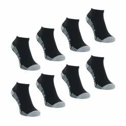 WILSON LOT DE 8 PAIRES DE CHAUSSETTES BASSES WILSON 12 WILSON LOT DE 8 PAIRES DE CHAUSSETTES BASSES WILSON -Magasin de vente Relife B2CD 866