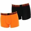 FREEGUN Sous Vêtement Boxer Freegun Ass15 Lot2 Boxer X2 Orange Orange 96023