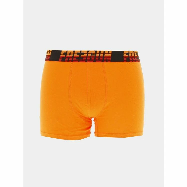FREEGUN Sous Vêtement Boxer Freegun Ass15 Lot2 Boxer X2 Orange Orange 96023 6 FREEGUN Sous Vêtement Boxer Freegun Ass15 Lot2 Boxer X2 Orange Orange 96023 – Image 4