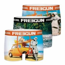 FREEGUN Lot De 3 Boxers Homme Original Stormtrooper