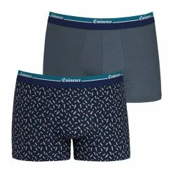 Eminence Lot De 2 Boxers Homme Edition Coton Bio -Magasin de vente Relife B2CD 965