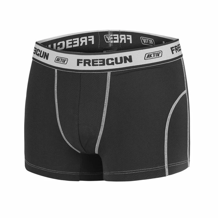 FREEGUN Lot De 4 Boxers Homme Aktiv Sport Fluo 5 FREEGUN Lot De 4 Boxers Homme Aktiv Sport Fluo – Image 3