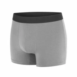 MY ESSENTIAL Lot De 4 Boxers Homme En Coton Bio My Esssential Gris -Magasin de vente Relife B2CD 982