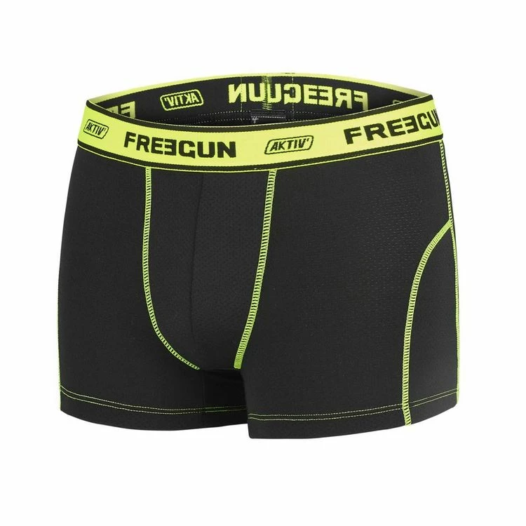 FREEGUN Lot De 4 Boxers Homme Aktiv Sport Fluo 7 FREEGUN Lot De 4 Boxers Homme Aktiv Sport Fluo – Image 5